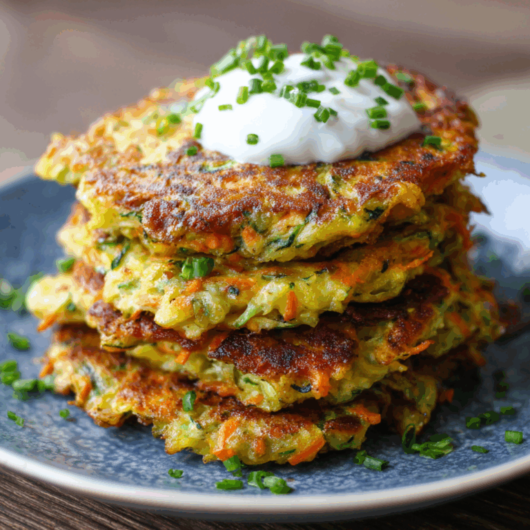 Zucchini & Carrot Fritters