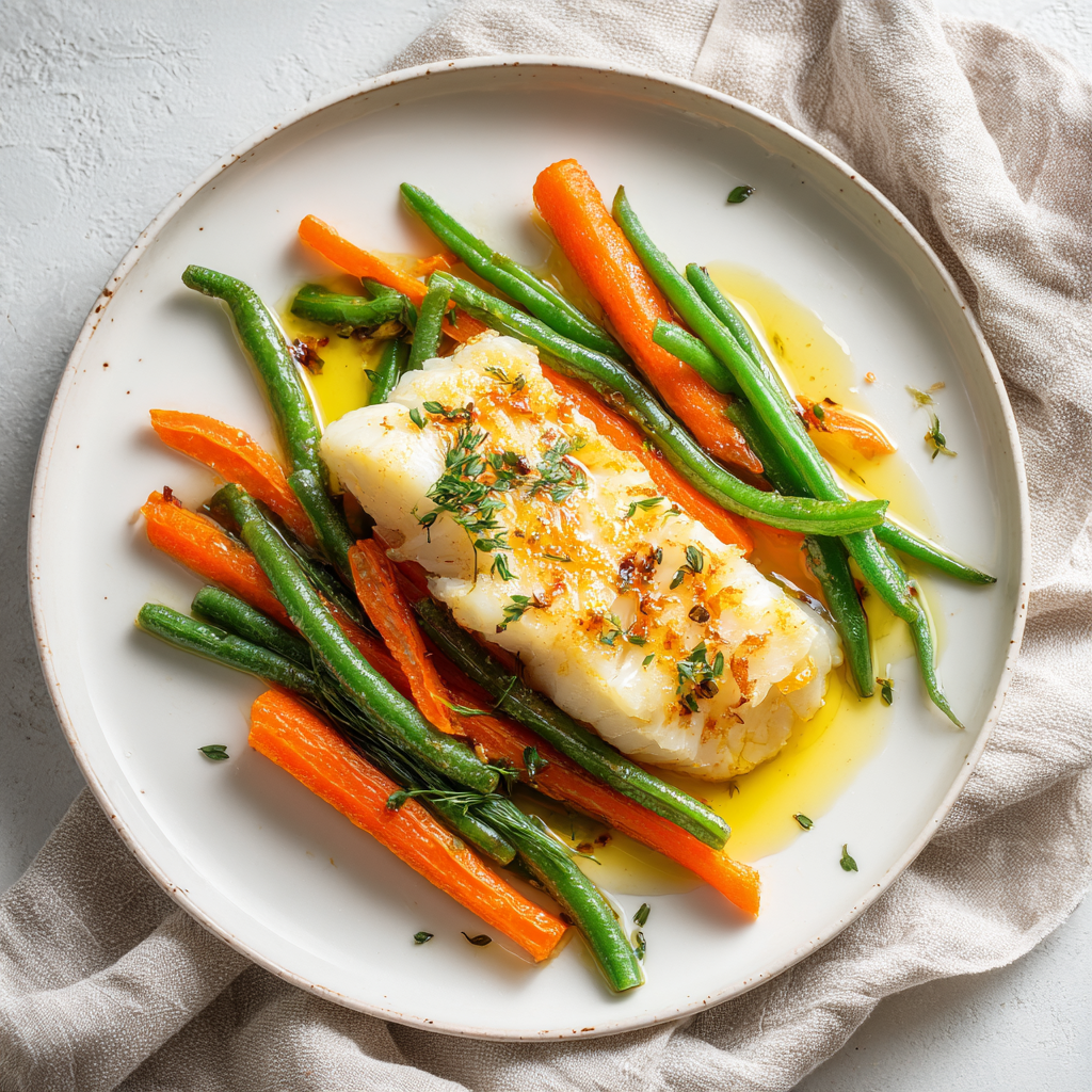Steamed Green Beans & Carrots - GRED